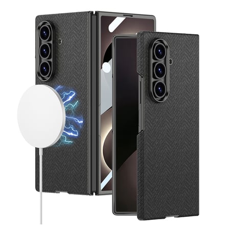 Galaxy Z Fold 8 Ultra Kılıf M-safe Şarj Özellikli Kıpta KPT-11 Sert PC Kılıf