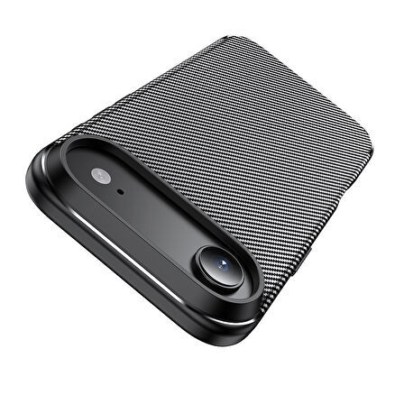 iPhone 17 Air Kılıf Negro Karbon Tasarım Silikon Kılıf