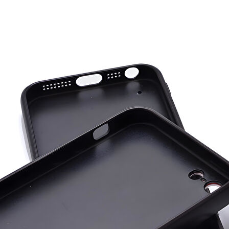 iPhone 5 Kılıf Mermer Desenli Marbel Cam Silikon Kılıf