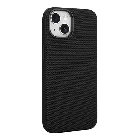 iPhone 14 / İphone 13 Kılıf M-Safe Şarj Özellikli Kumaş Tasarımlı Miami Sert PC Kılıf