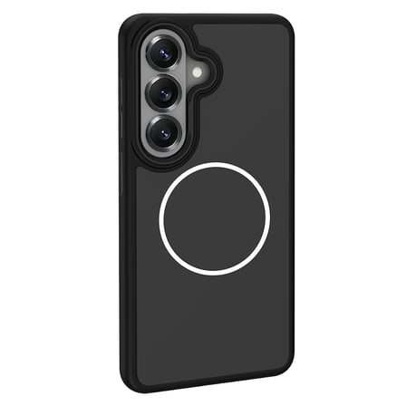 Galaxy S26 Plus Kılıf M-Safe Şarj Özellikli Metal Kamera Çerçeveli Sanremo Silikon Kılıf