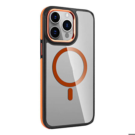 iPhone 14 Pro Max Kılıf Magsafe Şarj Özellikli Mat Görünümlü Solo Kılıf