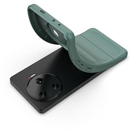 Tecno Spark 30 Pro Kılıf Esnek TPU Oyuklu Arka Yüzey Tasarımlı Etnik Silikon Kılıf