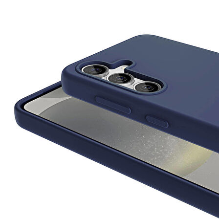 Galaxy S24 Kılıf Magsafe Şarj Özellikli Sıvı Teknolojili Silinebilir Sert Kivi Kılıf