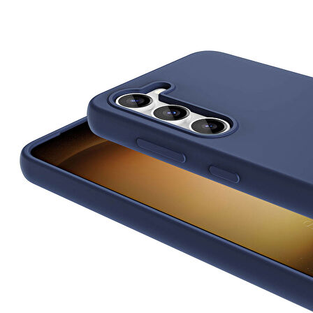 Galaxy S23 Kılıf Magsafe Şarj Özellikli Sıvı Teknolojili Silinebilir Sert Kivi Kılıf