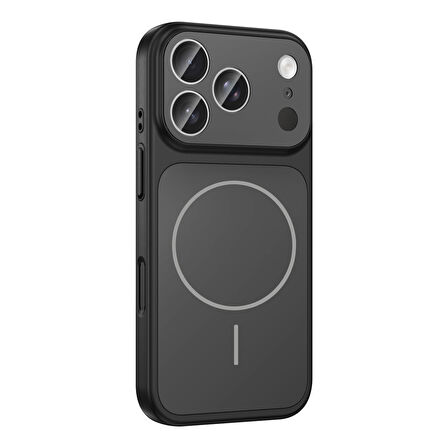 iPhone 17 Pro Max Kılıf M-Safe Şarj Özellikli Kamera Korumalı Formen Kılıf