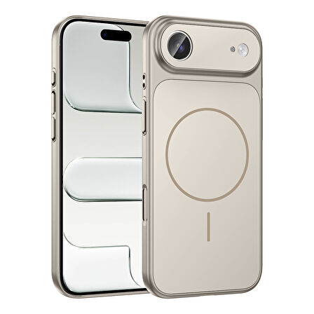 iPhone 17 Air Kılıf M-Safe Şarj Özellikli Kamera Korumalı Formen Kılıf