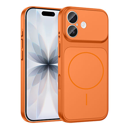 iPhone 17 Kılıf M-Safe Şarj Özellikli Kamera Korumalı Formen Kılıf