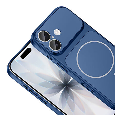 iPhone 17 Kılıf M-Safe Şarj Özellikli Kamera Korumalı Formen Kılıf