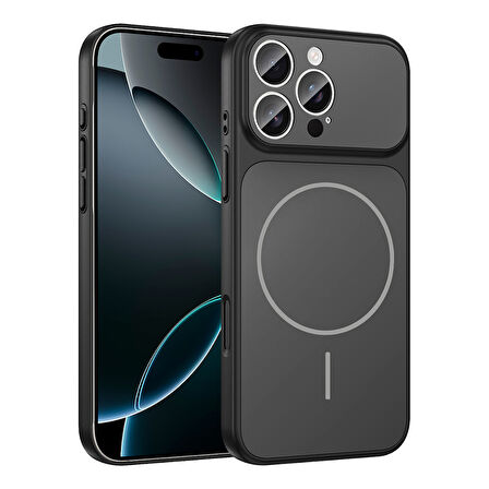 iPhone 16 Pro Max Kılıf M-Safe Şarj Özellikli Kamera Korumalı Formen Kılıf