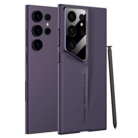 Galaxy S24 Ultra Kılıf Ultra İnce Kameralı Korumalı Sert Rubber Procase Kılıf