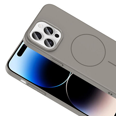 iPhone 14 Pro Max Kılıf Magsafe Şarj Özellikli Ruby Sert Kılıf