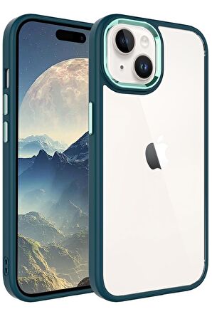 Apple iPhone 15 Plus Kılıf Krom Kılıf