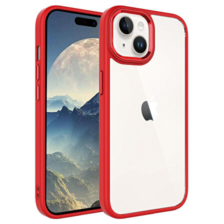 Apple iPhone 15 Kılıf Krom Kılıf