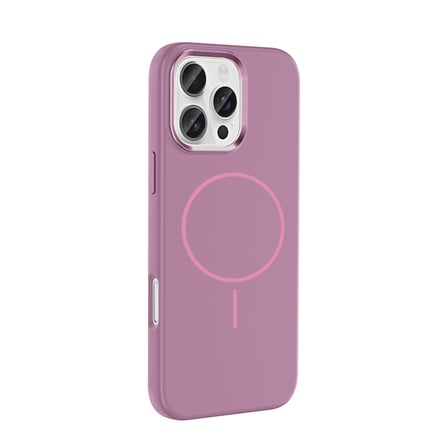 iPhone 16 Pro Kılıf M-Safe Şarj Özellikli Metal Kamera Çerçeveli Edi Silikon Kılıf