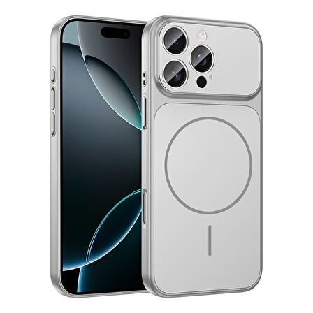 iPhone 14 Pro Max Kılıf M-Safe Şarj Özellikli Kamera Korumalı Formen Kılıf