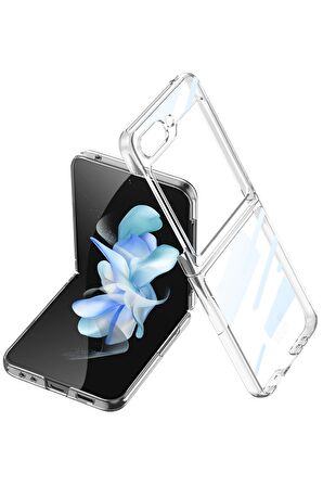Galaxy Z Flip 5 Kılıf Kıpta Lensli Kılıf