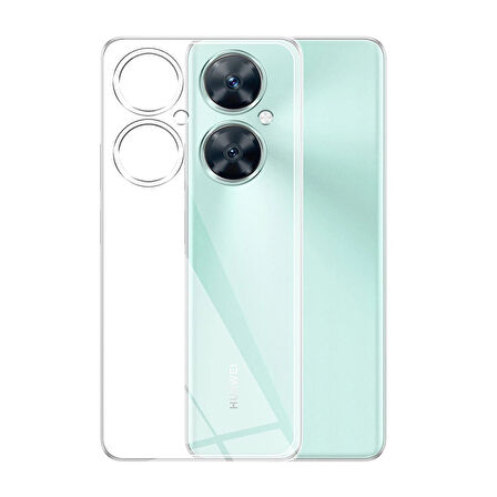 Huawei Nova 11i Kılıf Şeffaf ve Esnek Süper Silikon Kılıf