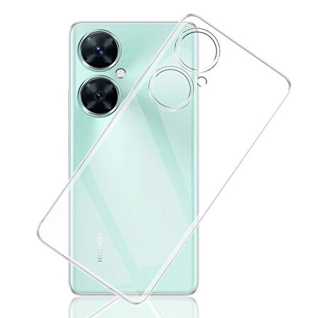Huawei Nova 11i Kılıf Şeffaf ve Esnek Süper Silikon Kılıf