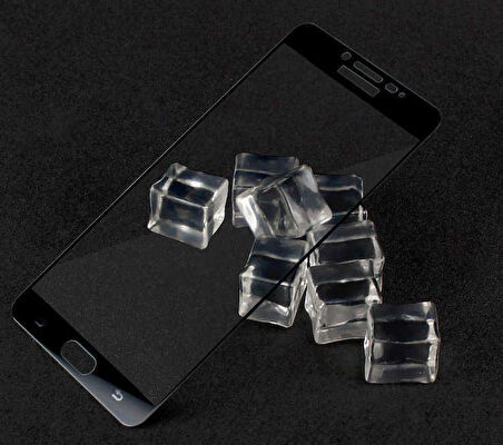Galaxy C9 Pro Ekranı Tam Kaplayan Düz Cam Koruyucu