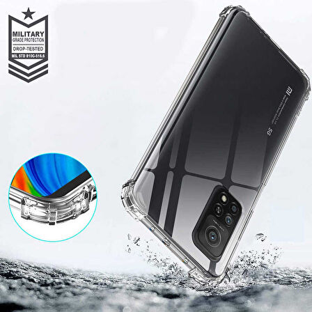 Xiaomi Mi 10T 5G - Mi 10T Pro 5G Kılıf Zore Nitro Anti Shock Silikon Kılıf