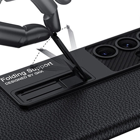 Galaxy S24 Ultra Kılıf Kıpta Standlı Kılıf