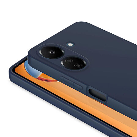 Xiaomi Poco C65 Kılıf Mara Lansman İç Yüzeyi Kadife Kılıf