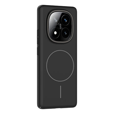 Xiaomi Redmi Note 14 Pro Plus Kılıf Magsafe Şarj Özellikli Ruby Sert Kılıf