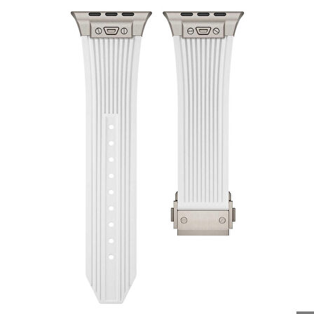 Watch 42mm KRD-113 Spor Görünümlü Silikon Kordon