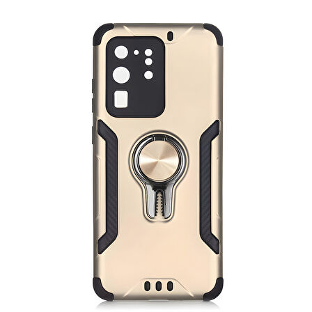 Galaxy S20 Ultra Kılıf Stand Olma Özellikli Araç Tutuculu Ko ko Kılıf