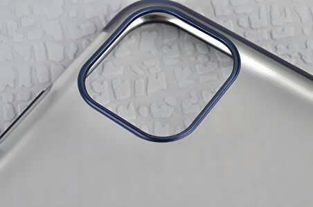 iPhone 11 Pro Max Kılıf Mat Dört Köşeli Lazer Silikon Kılıf