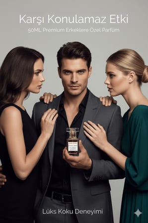 Charme Absolu Erkek Parfüm 50 ML EDP Kalıcı ve Etkileyici Koku