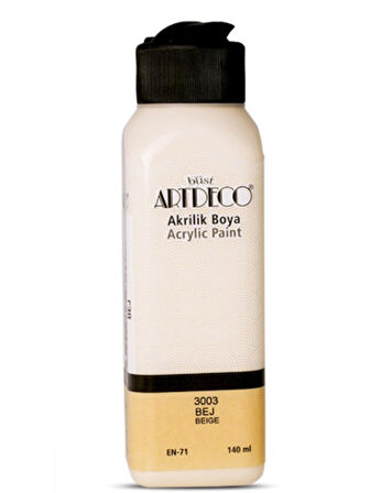 Artdeco Akrilik Boya 140 ml Bej - 4 adet