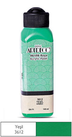 Artdeco Akrilik Boya 140 ml Yeşil - 4 adet