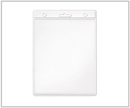 Sarff Kart Kabı Şeffaf 10X14,5 Dikey - 10 adet