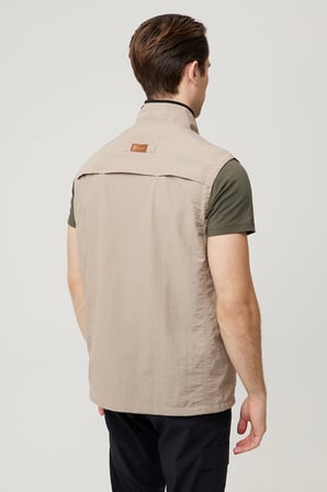 Kaçkar Outdoor Yelek - Hafif, Nefes Alabilir, Çok Cepli, Kamp ve Günlük Kullanım İçin