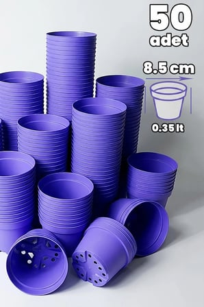 8.5 cm ağız çapı - 50 adet