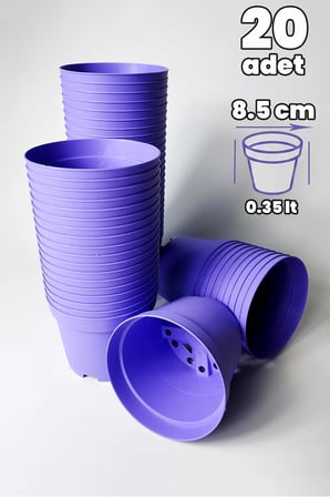 8.5 cm Ağız Çapı 20 Adet