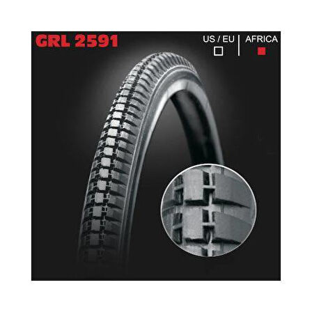 GRL 700X28 Dış Lastik ( 28 x 1.1/8 28/622 ) Zırhlı Lastik