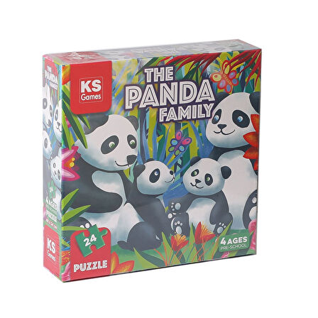 FABBATOYS The Panda Family Pre School Puzzle