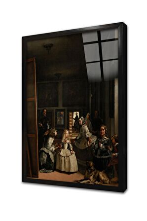 velasques Prado Çerçeveli Cam Tablo