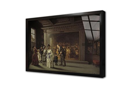 Rembrandt Van Rijn Çerçeveli Cam Tablo