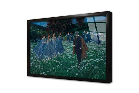 Maximilian Lenz Çerçeveli Cam Tablo