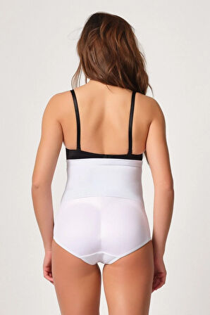 Kadın Pop-up Slip Korse Beyaz 2005