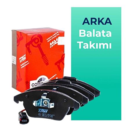 TRW SEAT Leon Arka Fren Takım Balatası (2008-2012)