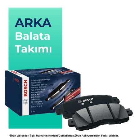 BOSCH Mercedes X Serisi Arka Fren Balata Takımı (2017-2021)
