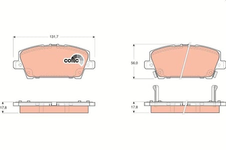Honda Civic Hatcback Ön Fren Balatası 2005-2012