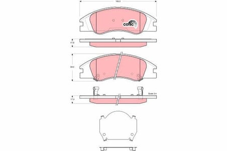 Kia Cerato Ön Fren Balatası 2004-2011