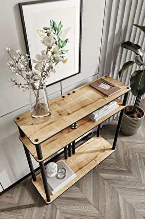 Ravilo Garcia Dekoratif Raflı Dresuar Meşe