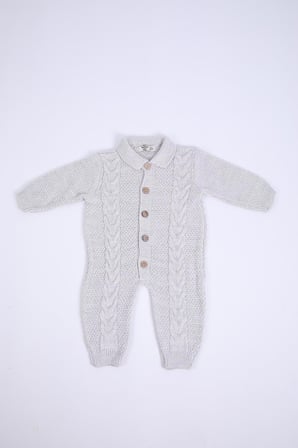 Babyhola Kız Erkek Bebek Yenidoğan 0-3 ay Battaniye Tulum Şapka Patik Triko 4'lü Hastane Çıkışı Set Hediyelik 2678